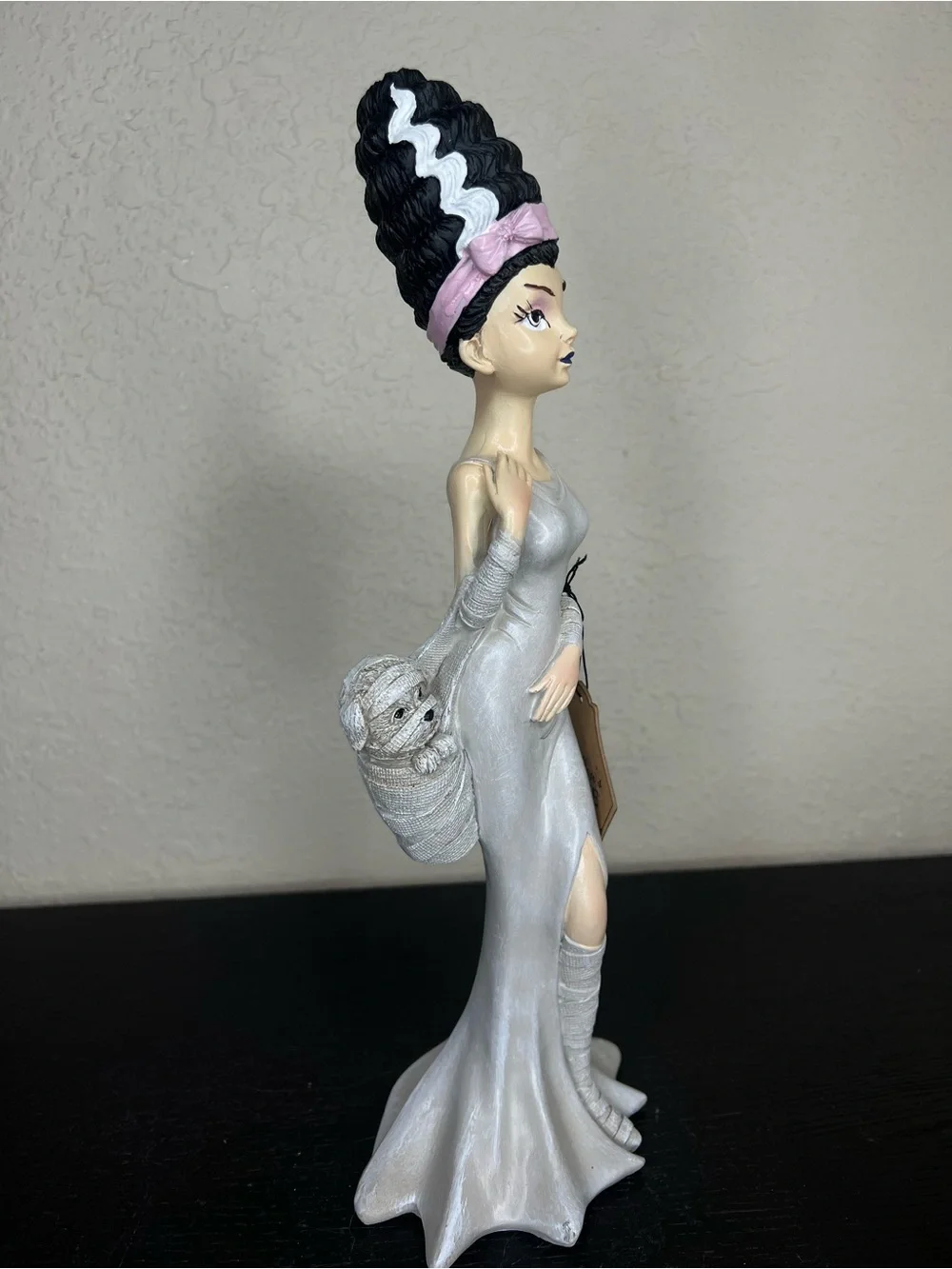 NEW Hallow's Eve Bride of Frankenstein with Puppy Figurine